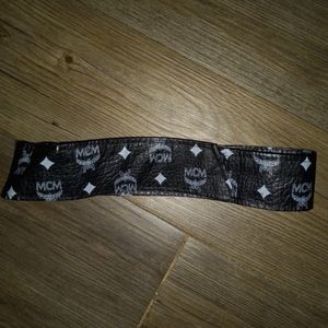 Leather MCM strap